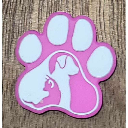 53. Pink Paw Focal