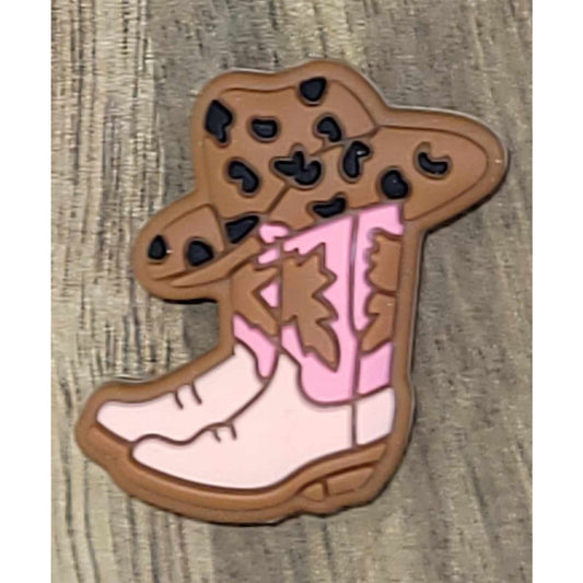 51. Pink Cowboy Boots Focal