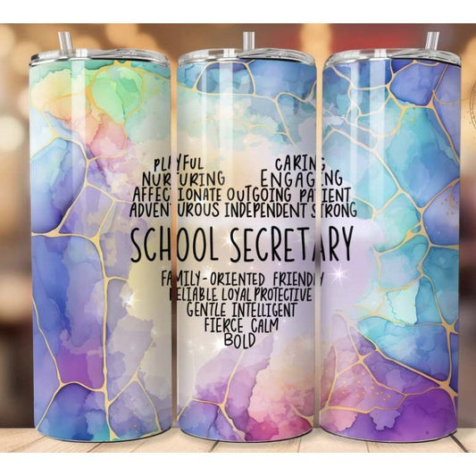 School Secretary Tumbler