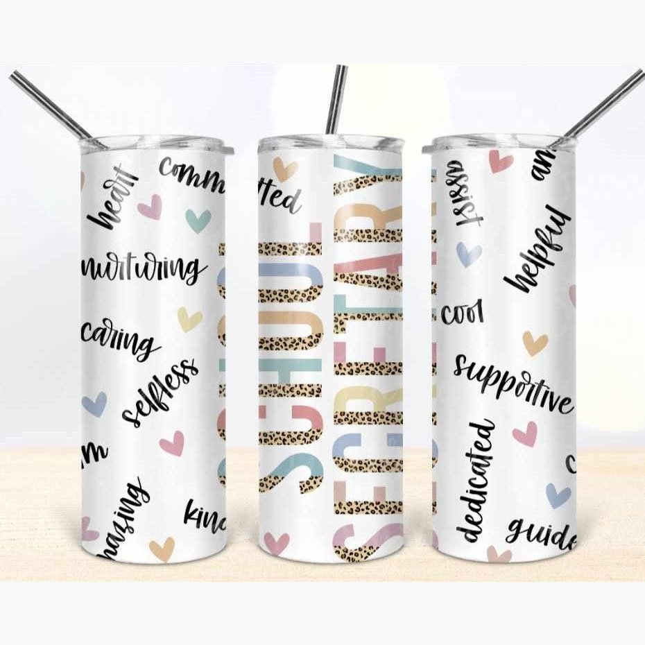 Inspiring School Secretary Tumbler