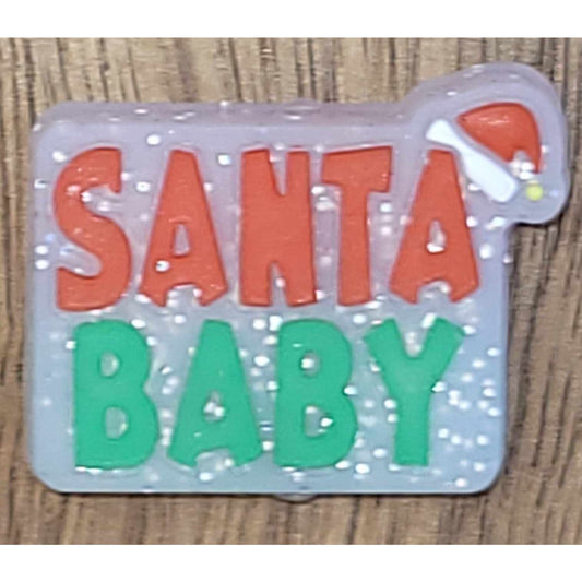 246.  Clear Santa Baby Focal