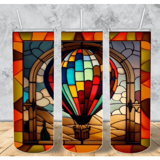 Stained Glass Hot Air Balloon