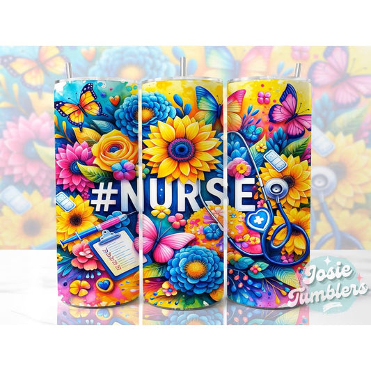 Colorful NurseTumbler