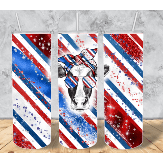 Patriotic Cow